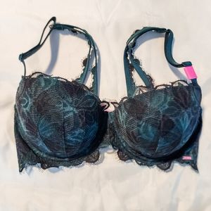 Victoria Secret PINK Lace Push Up Balconette Bra